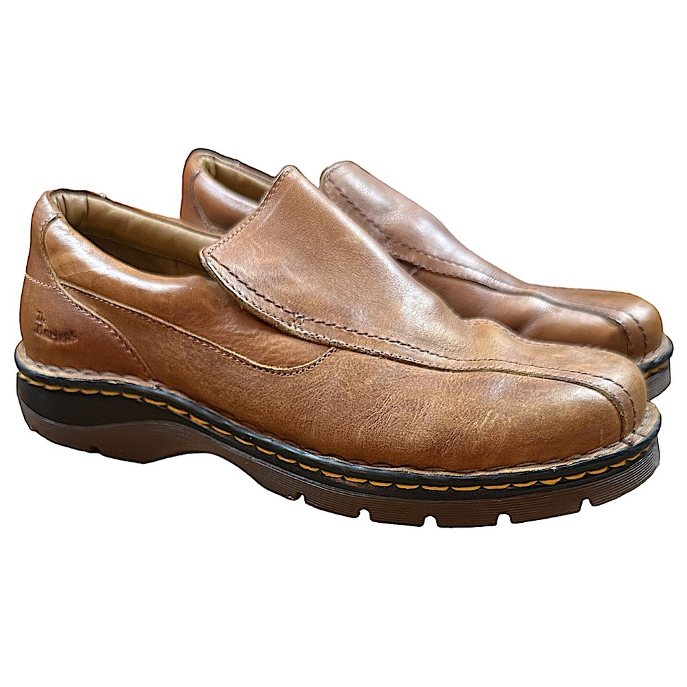DR. MARTEN’S: Y2K Leather Tevin Brown Shoes -Size 9